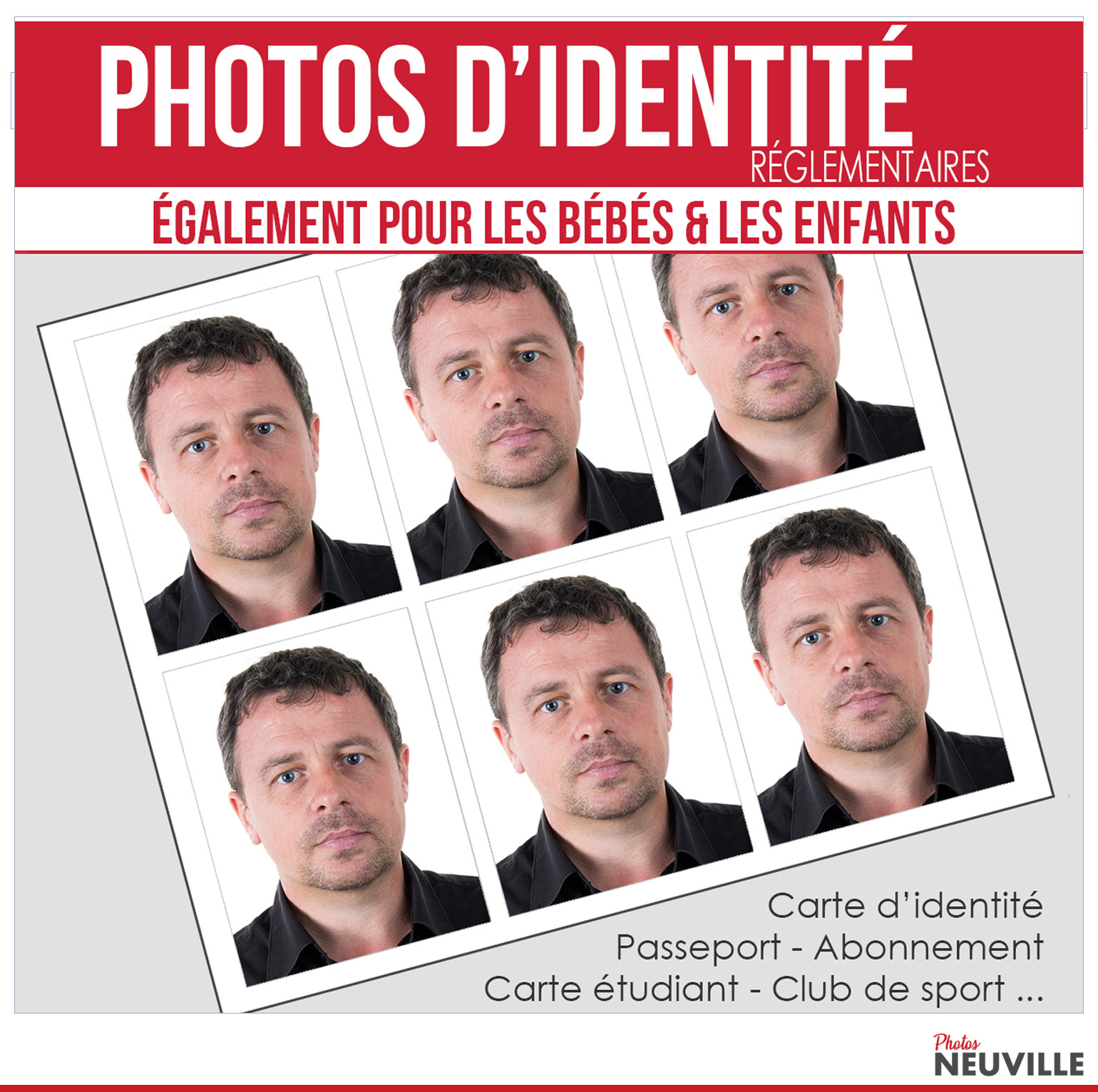 Photos d'identité